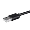 Monoprice Essentials USB Type-C to USB Type-A 2.0 Cable - 480Mbps_ 3A_ 26AWG_ Bl 27932